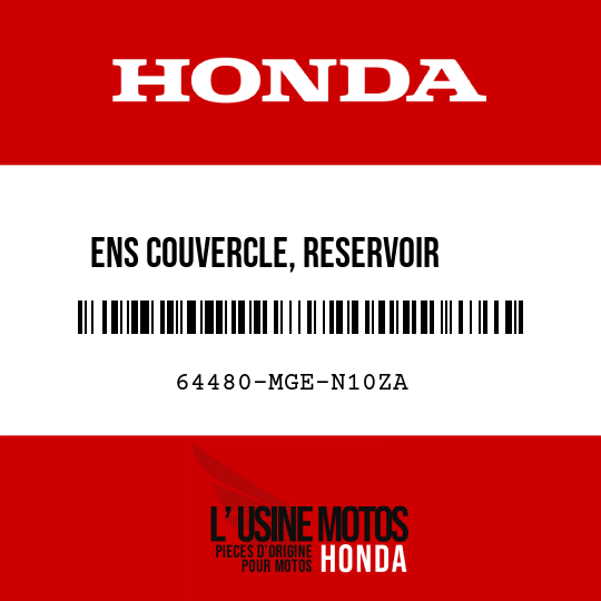 image de 64480-MGE-N10ZA ENS COUVERCLE, RESERVOIR     CARBURANT G (WL) TYPE1
