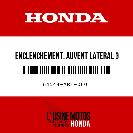 image de 64544-MEL-000 ENCLENCHEMENT, AUVENT LATERAL G