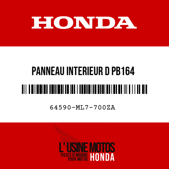 image de 64590-ML7-700ZA PANNEAU INTERIEUR D PB164 