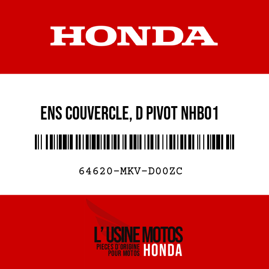 image de 64620-MKV-D00ZC ENS COUVERCLE, D PIVOT NHB01