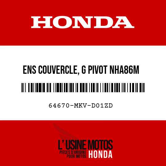 image de 64670-MKV-D01ZD ENS COUVERCLE, G PIVOT NHA86M