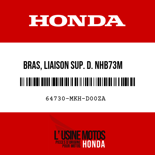 image de 64730-MKH-D00ZA BRAS, LIAISON SUP. D. NHB73M