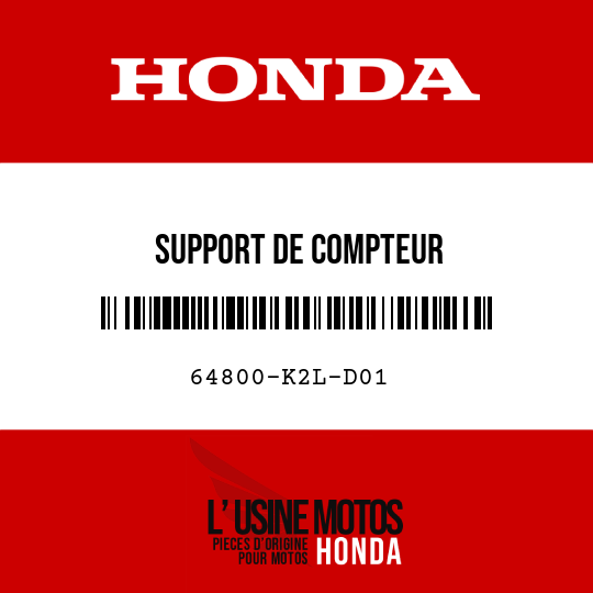 image de 64800-K2L-D01 SUPPORT DE COMPTEUR