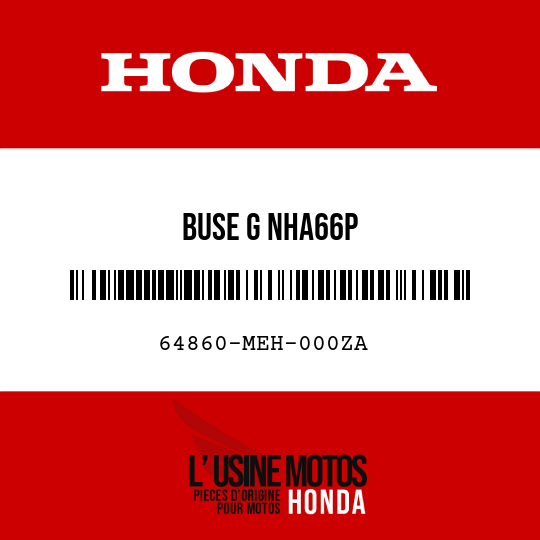 image de 64860-MEH-000ZA BUSE G NHA66P 