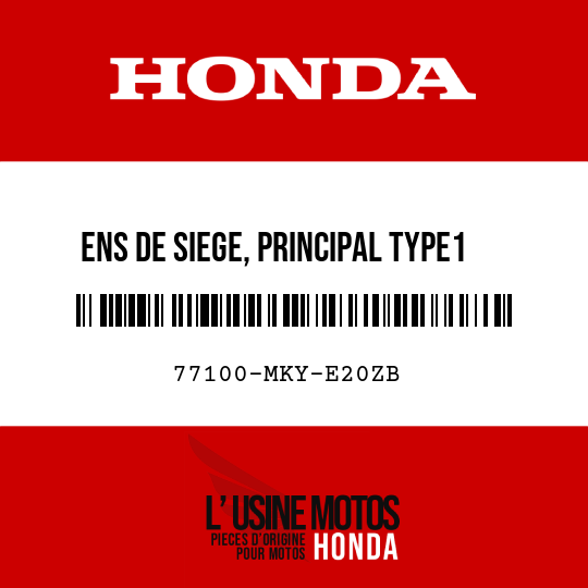 image de 77100-MKY-E20ZB ENS DE SIEGE, PRINCIPAL TYPE1