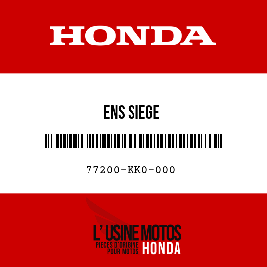 image de 77200-KK0-000 ENS SIEGE