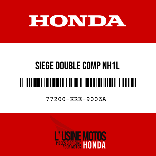 image de 77200-KRE-900ZA SIEGE DOUBLE COMP NH1L