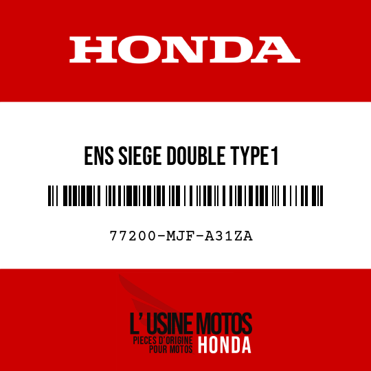 image de 77200-MJF-A31ZA ENS SIEGE DOUBLE TYPE1