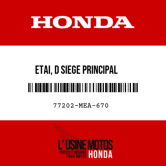 image de 77202-MEA-670 ETAI, D SIEGE PRINCIPAL
