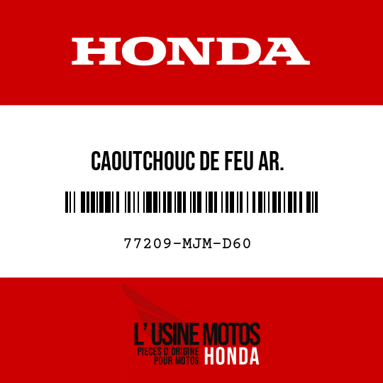 image de 77209-MJM-D60 CAOUTCHOUC DE FEU AR.