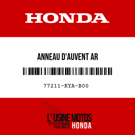 image de 77211-KYA-B00 ANNEAU D'AUVENT AR
