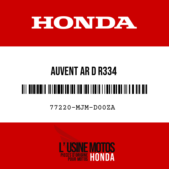 image de 77220-MJM-D00ZA AUVENT AR D R334