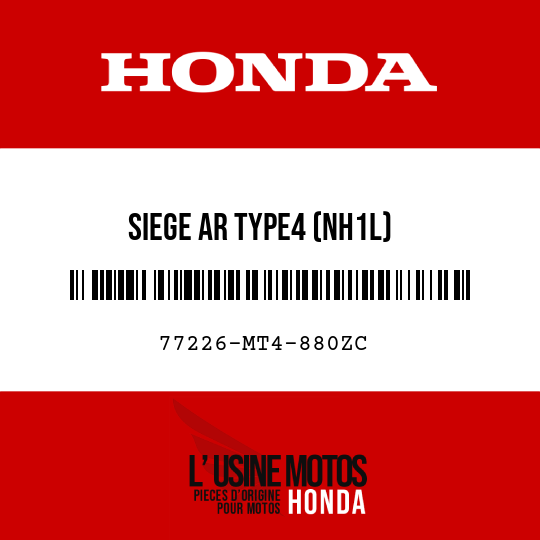image de 77226-MT4-880ZC SIEGE AR TYPE4 (NH1L)