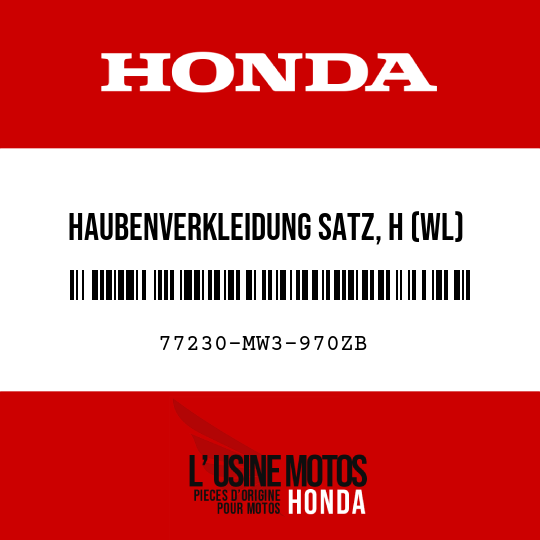 image de 77230-MW3-970ZB HAUBENVERKLEIDUNG SATZ, H (WL) TYPE7  (TYPE7 )