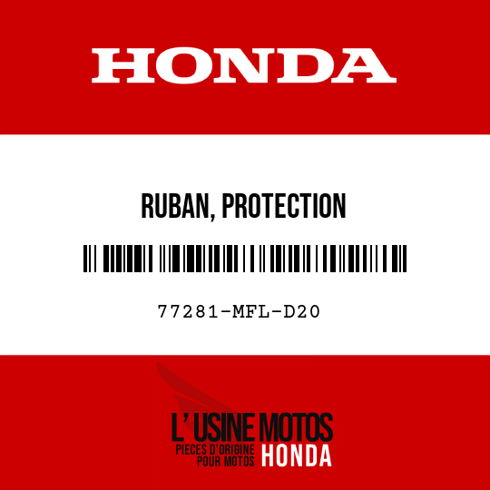 image de 77281-MFL-D20 RUBAN, PROTECTION