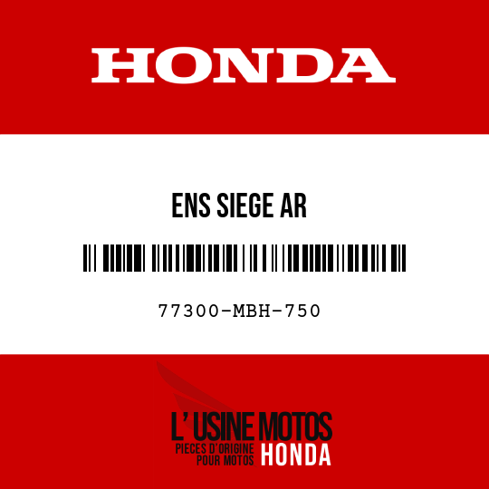 image de 77300-MBH-750 ENS SIEGE AR