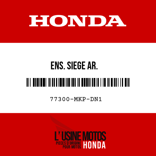 image de 77300-MKP-DN1 ENS. SIEGE AR.