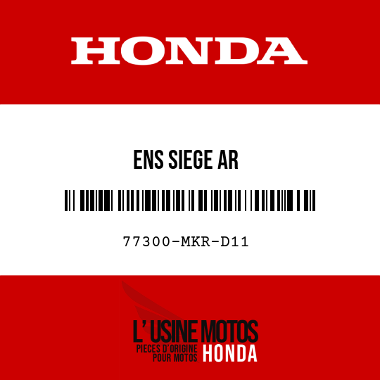 image de 77300-MKR-D11 ENS SIEGE AR