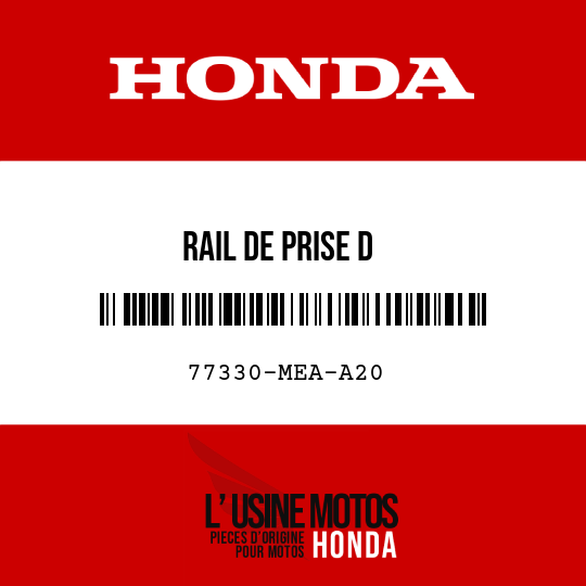 image de 77330-MEA-A20 RAIL DE PRISE D