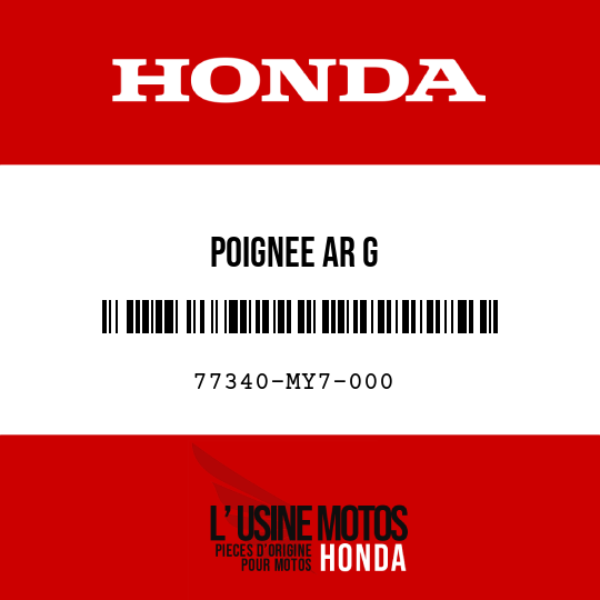 image de 77340-MY7-000 POIGNEE AR G