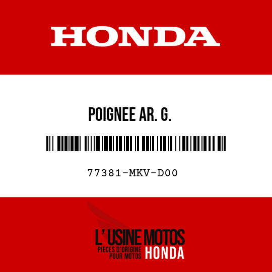 image de 77381-MKV-D00 POIGNEE AR. G.