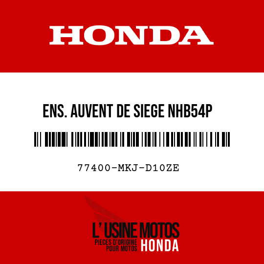 image de 77400-MKJ-D10ZE ENS. AUVENT DE SIEGE NHB54P