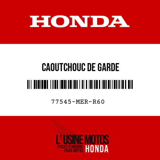image de 77545-MER-R60 CAOUTCHOUC DE GARDE