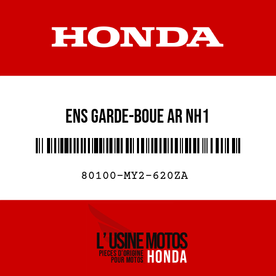 image de 80100-MY2-620ZA ENS GARDE-BOUE AR NH1 