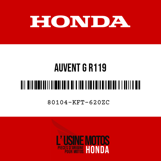 image de 80104-KFT-620ZC AUVENT G R119 