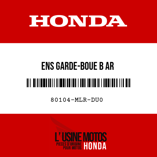 image de 80104-MLR-DU0 ENS GARDE-BOUE B AR