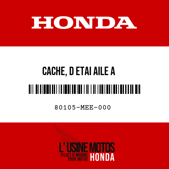 image de 80105-MEE-000 CACHE, D ETAI AILE A