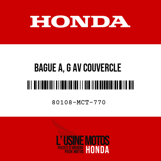 image de 80108-MCT-770 BAGUE A, G AV COUVERCLE