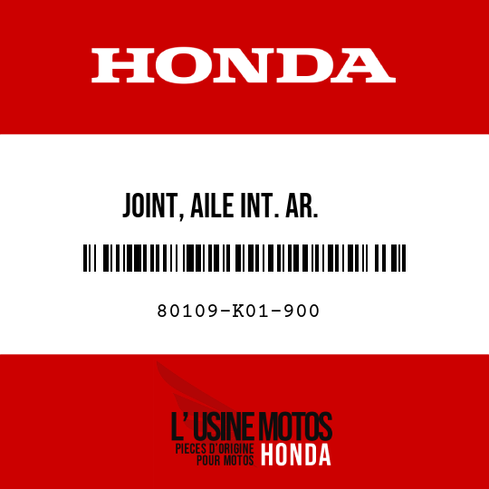 image de 80109-K01-900 JOINT, AILE INT. AR.
