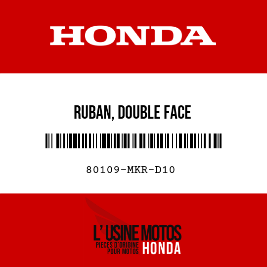 image de 80109-MKR-D10 RUBAN, DOUBLE FACE