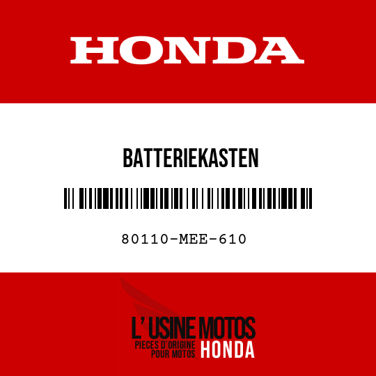 image de 80110-MEE-610 BATTERIEKASTEN