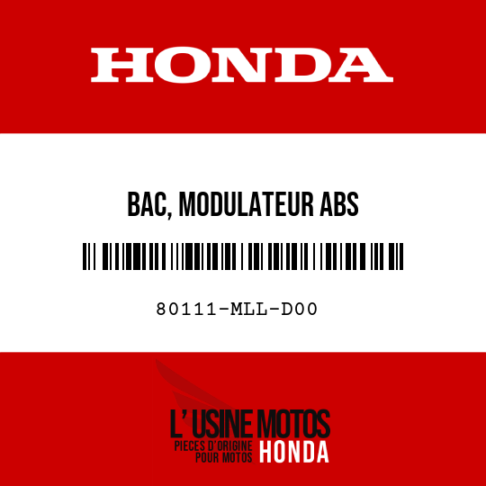 image de 80111-MLL-D00 BAC, MODULATEUR ABS