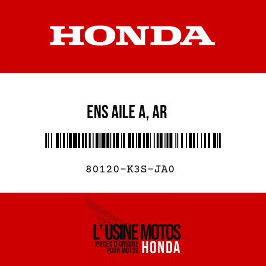 image de 80120-K3S-JA0 ENS AILE A, AR