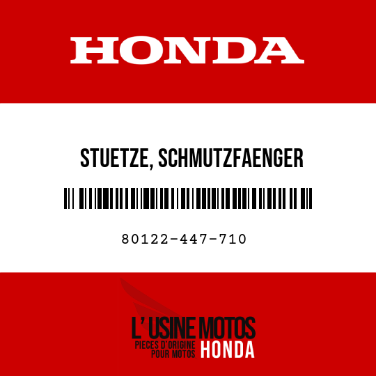 image de 80122-447-710 STUETZE, SCHMUTZFAENGER