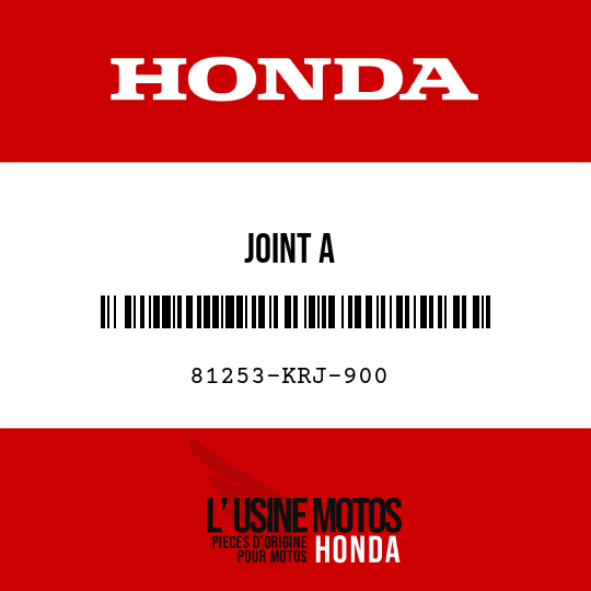 image de 81253-KRJ-900 JOINT A