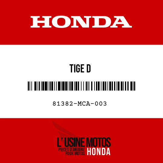 image de 81382-MCA-003 TIGE D