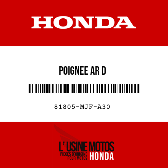 image de 81805-MJF-A30 POIGNEE AR D