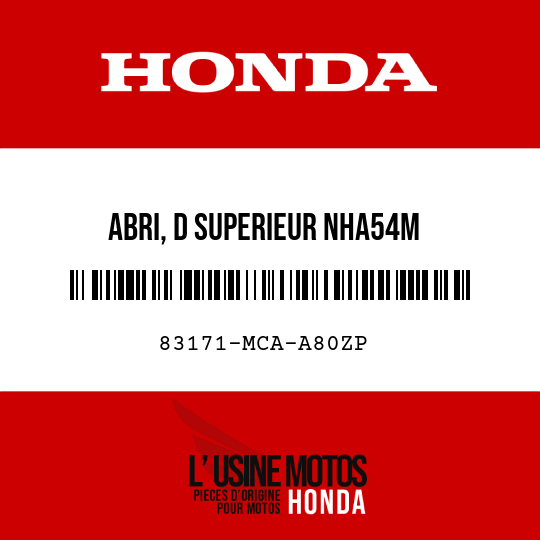 image de 83171-MCA-A80ZP ABRI, D SUPERIEUR NHA54M