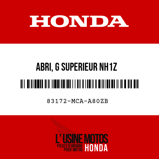 image de 83172-MCA-A80ZB ABRI, G SUPERIEUR NH1Z 