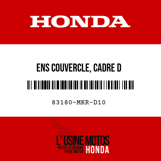 image de 83180-MKR-D10 ENS COUVERCLE, CADRE D