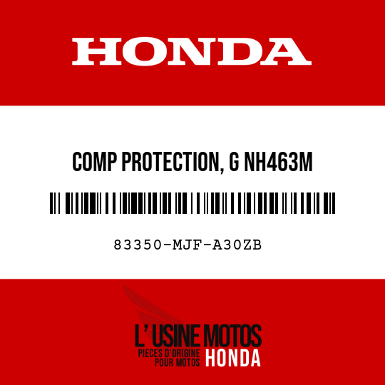 image de 83350-MJF-A30ZB COMP PROTECTION, G NH463M