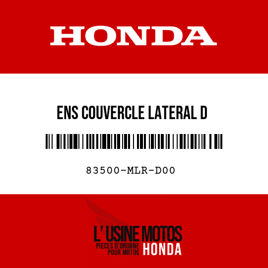 image de 83500-MLR-D00 ENS COUVERCLE LATERAL D