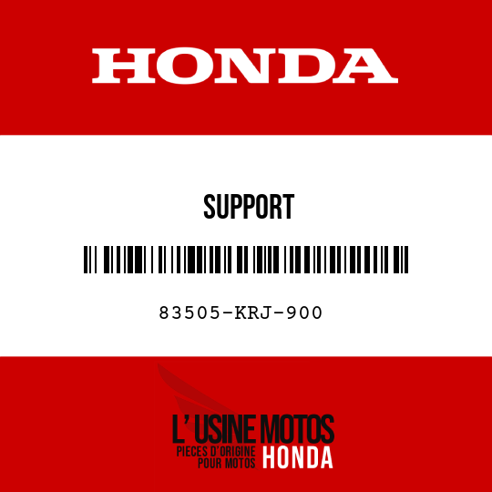 image de 83505-KRJ-900 SUPPORT