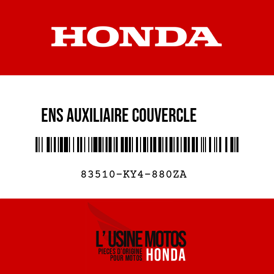 image de 83510-KY4-880ZA ENS AUXILIAIRE COUVERCLE     LATERAL D (WL) NH250/TYPE1 