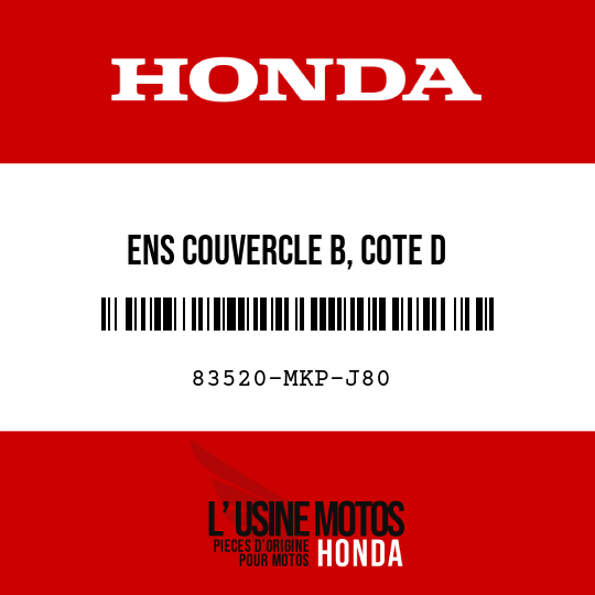 image de 83520-MKP-J80 ENS COUVERCLE B, COTE D