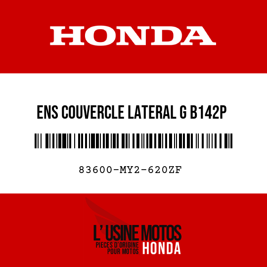image de 83600-MY2-620ZF ENS COUVERCLE LATERAL G B142P 